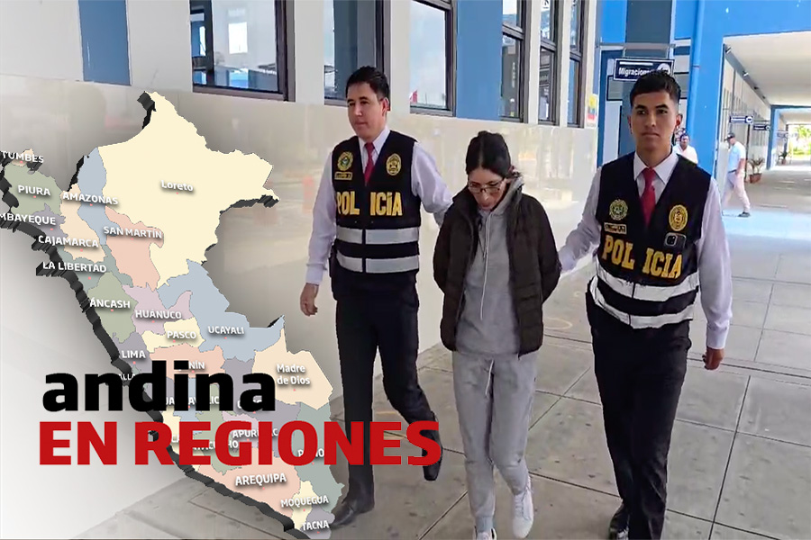 Andina en Regiones:  detienen a empresaria requisitoriada por terrorismo